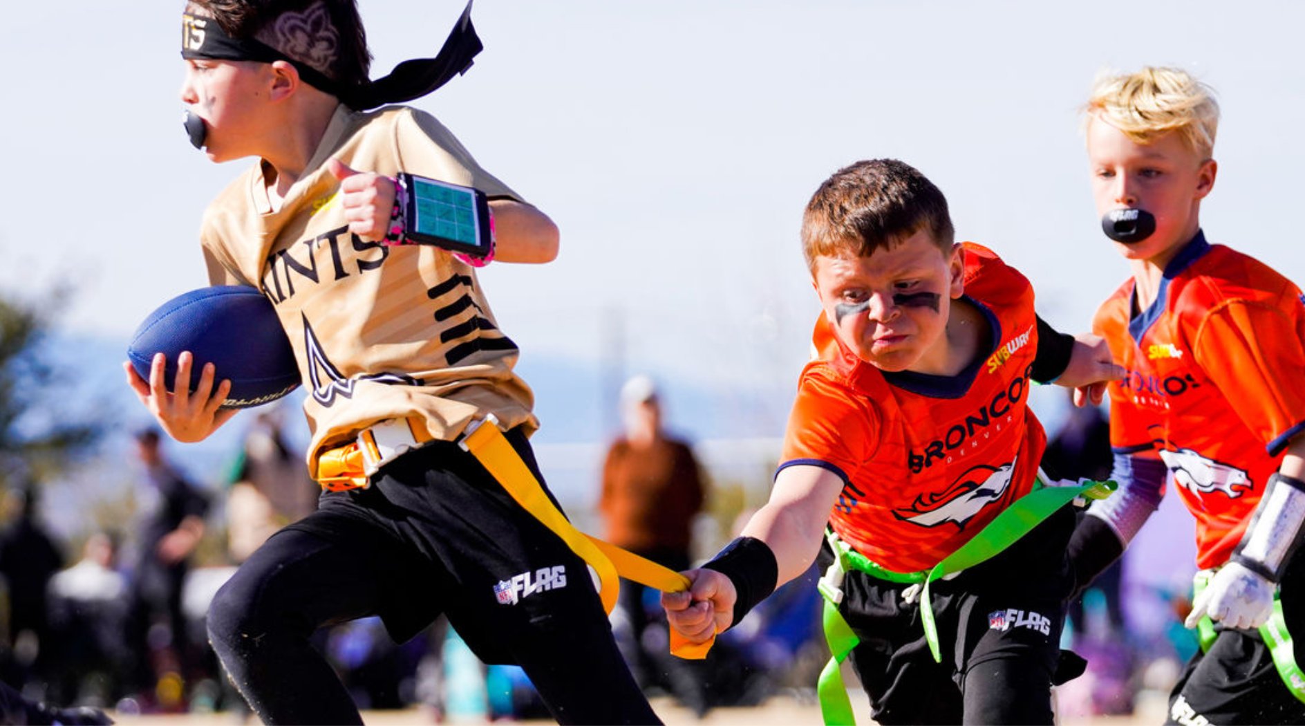 Youth flag football